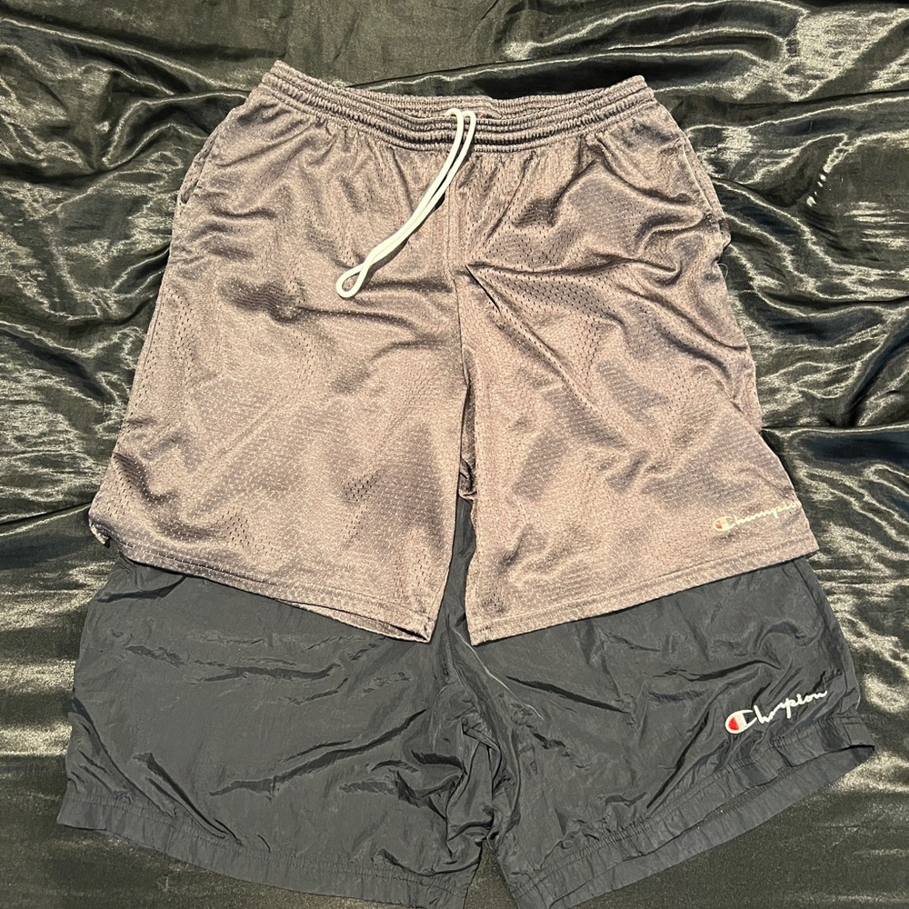 Champion Men's vintage black and brown bundle Shorts